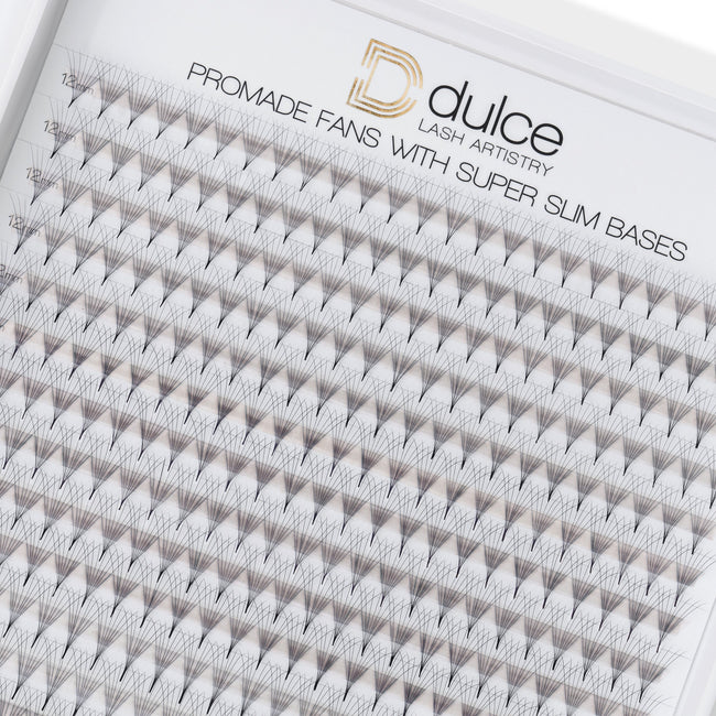 7D  | PROMADE FANS - SINGLE LENGTH <br> (500 Lashes)